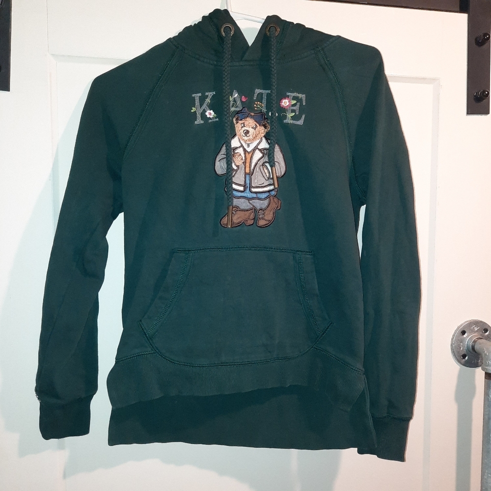 Teenie weenie stitched graphic pullover sweater